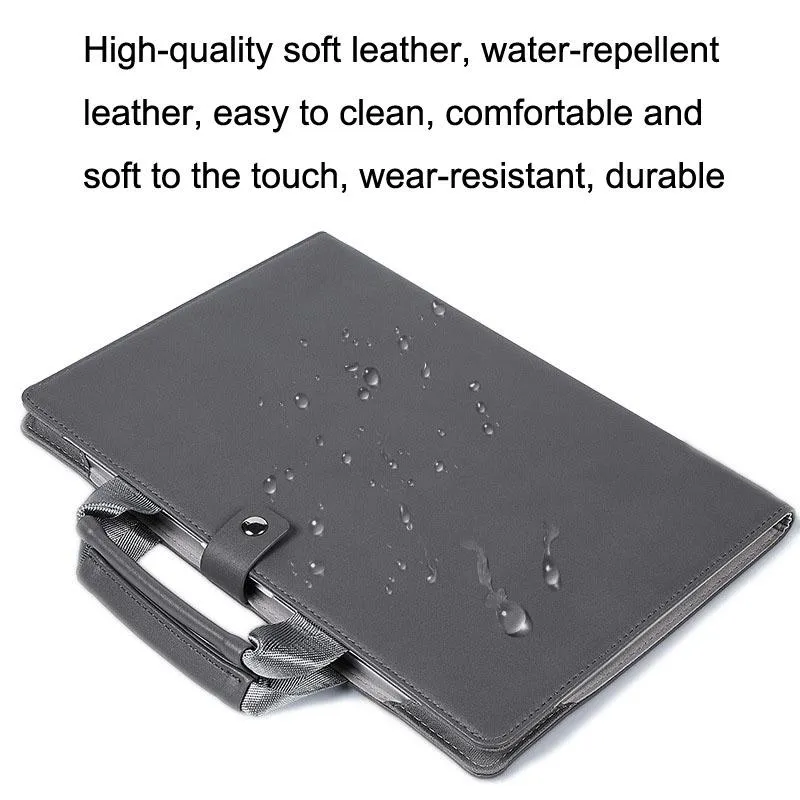 15.4 Inch Laptop Bag & Power Bag - Protective Tote for Macbook Pro - Dark Gray