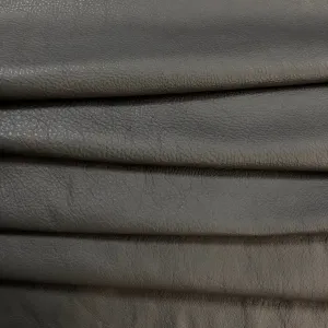 2oz Cow Leather - Elephant Grey (per square foot)