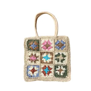 Acorn Woodstock Crochet Bag - Multi