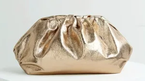Bagette Clutch, Gold