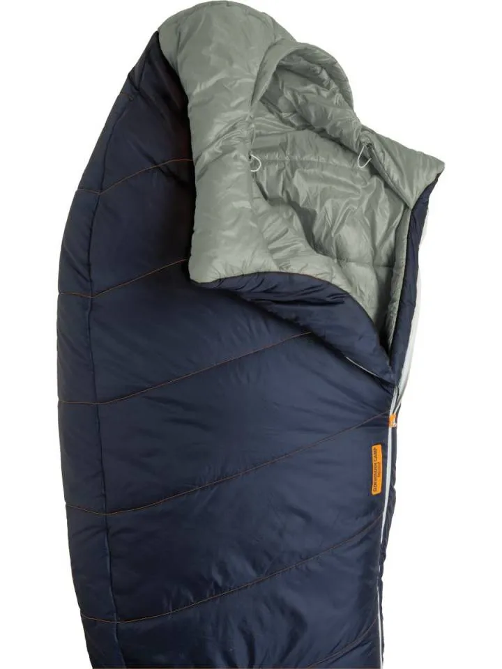 Big Agnes Sidewinder Camp 35 Sleeping Bag | Lightweight & Versatile Bag for Cozy Comfort in Mild Weather