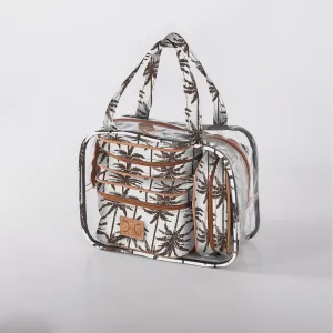 Cosmetic Maxi Bag Set Palm Neutral