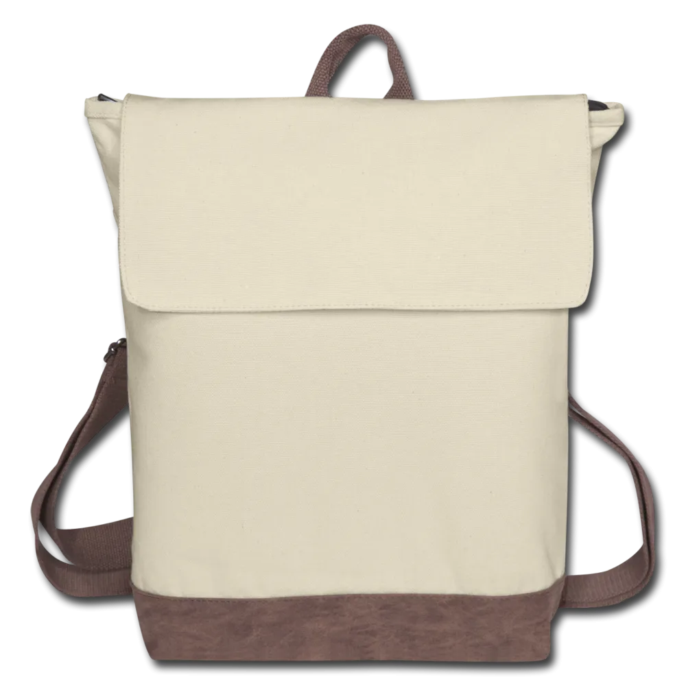 Customizable Canvas Backpack add your own photo, images, designs, quotes, texts and more