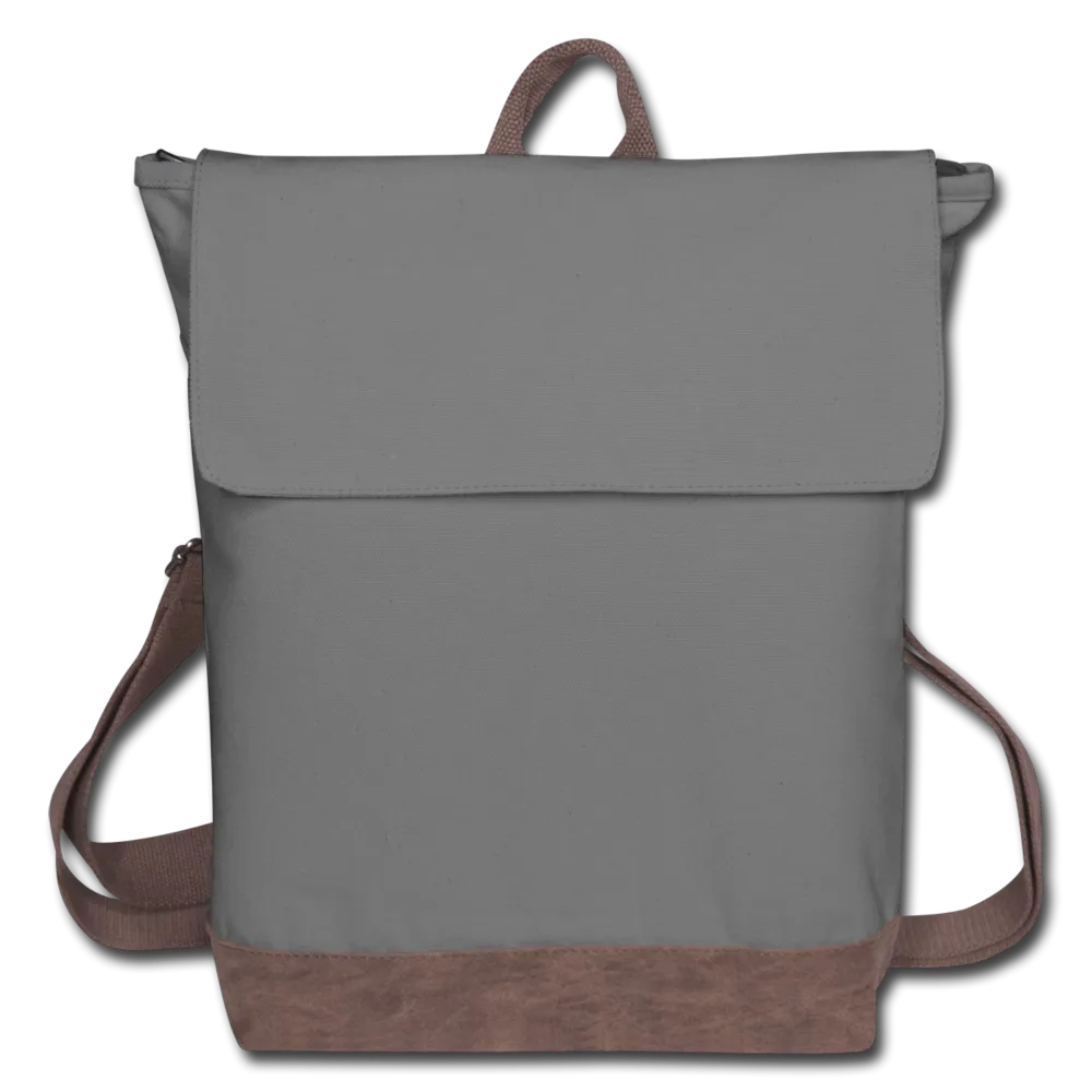 Customizable Canvas Backpack add your own photo, images, designs, quotes, texts and more