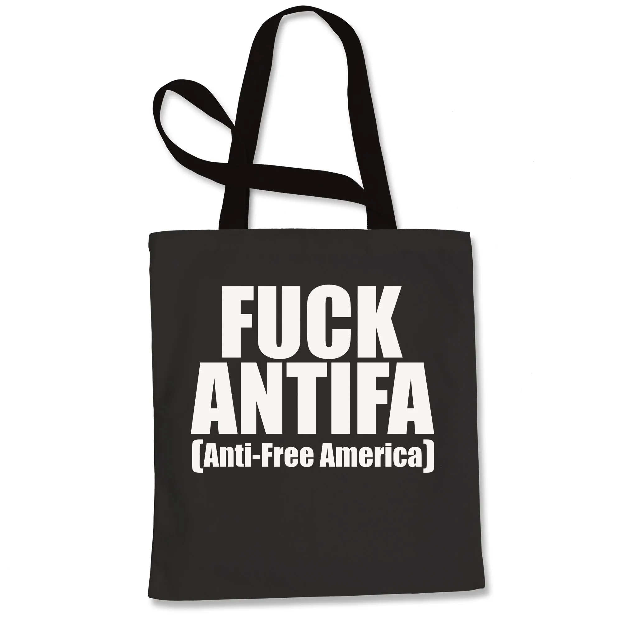 Fuck Antifa Patriotic Pro America Tote Bag