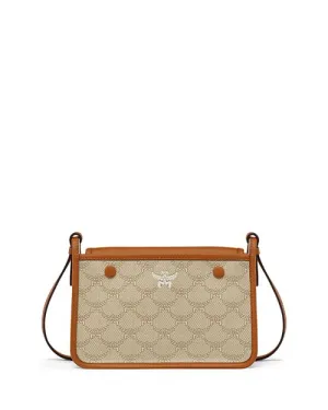 Himmel Lauretos MCM Small Shoulder Bag, Tan/Beige