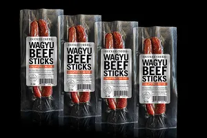 Jalapeño Cheese Wagyu Beef Sticks Four Pack