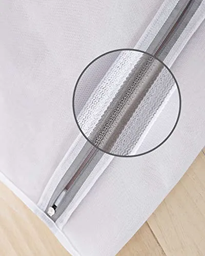 Laundry Bags Mesh Wash Bags(4Pcs,16 x 20 Inches),delicate laundry bag for College,Dorm,Storage