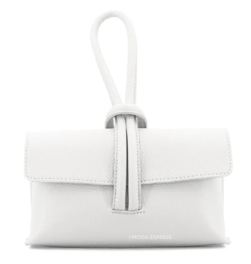 LUCY  Italian leather loop bag