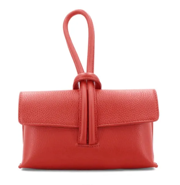 LUCY  Italian leather loop bag