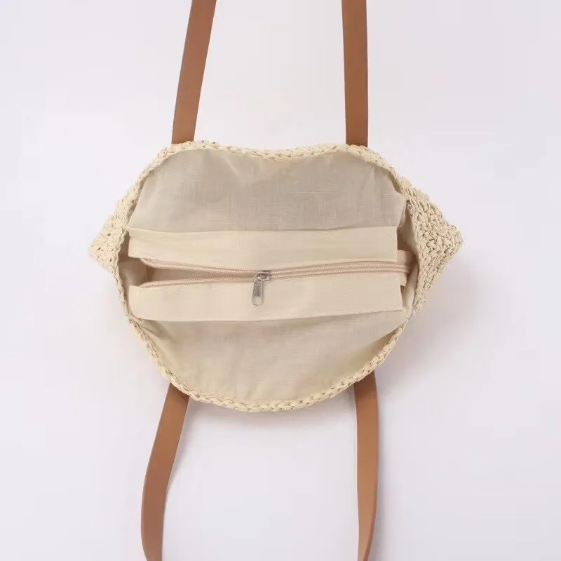 Natalia | Multi-functional Straw Crossbody Bag