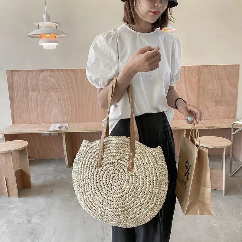 Natalia | Multi-functional Straw Crossbody Bag