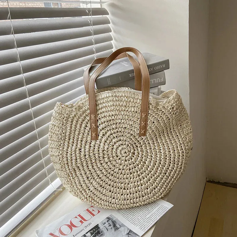Natalia | Multi-functional Straw Crossbody Bag
