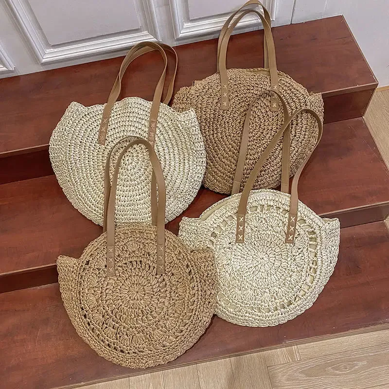 Natalia | Multi-functional Straw Crossbody Bag