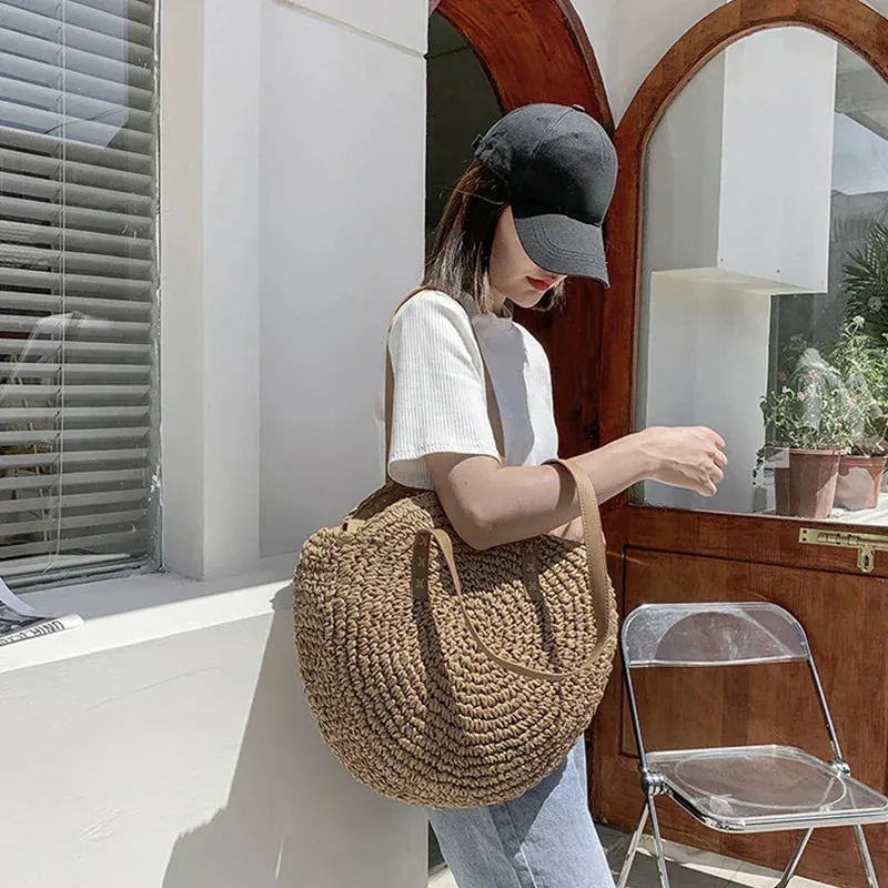 Natalia | Multi-functional Straw Crossbody Bag