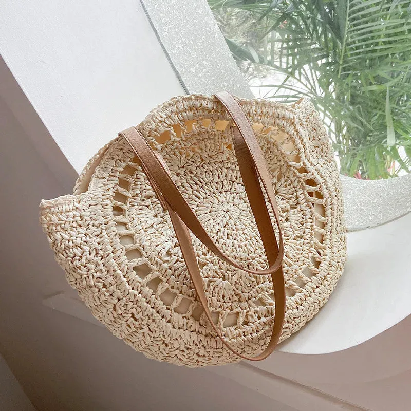Natalia | Multi-functional Straw Crossbody Bag