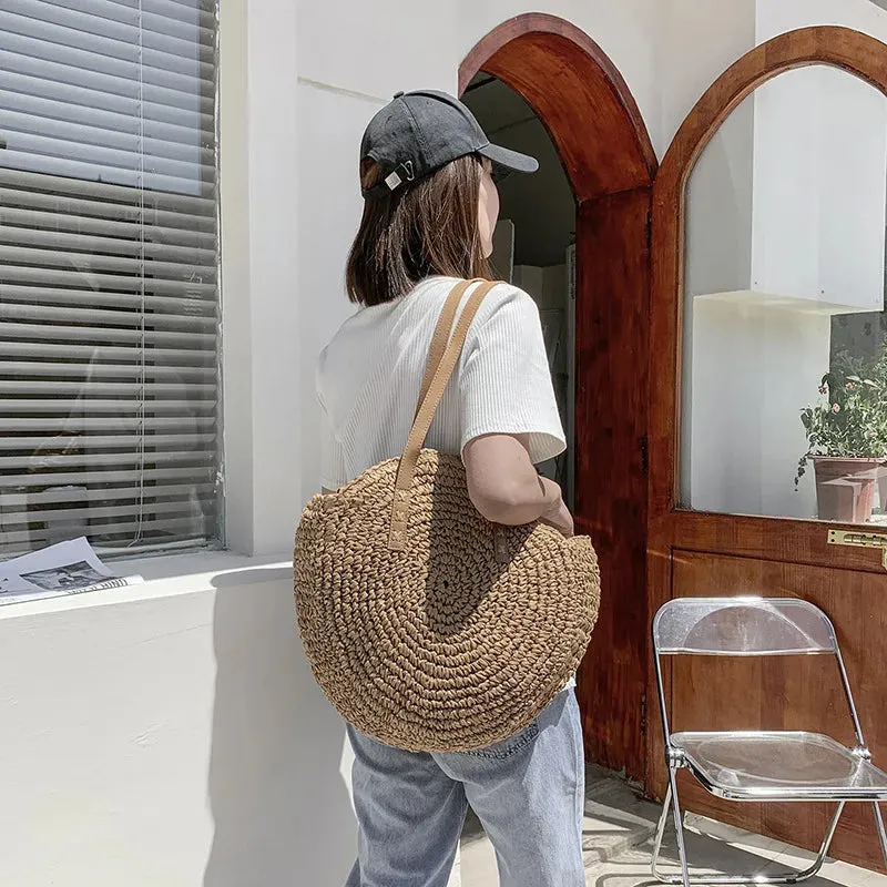 Natalia | Multi-functional Straw Crossbody Bag