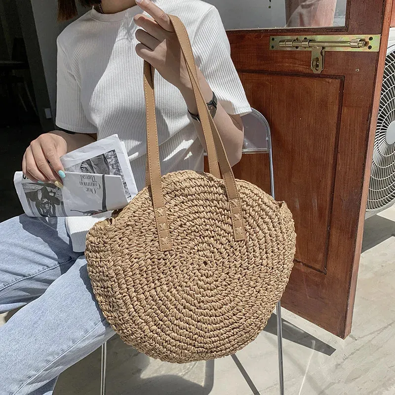 Natalia | Multi-functional Straw Crossbody Bag