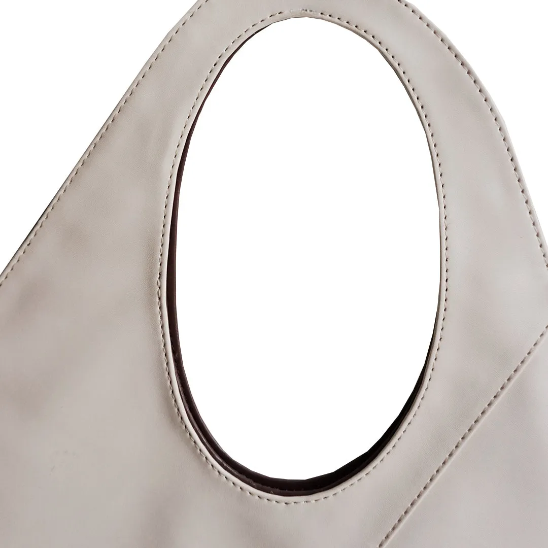 Rectangle Shoulder Bag & Clutch Double Choco