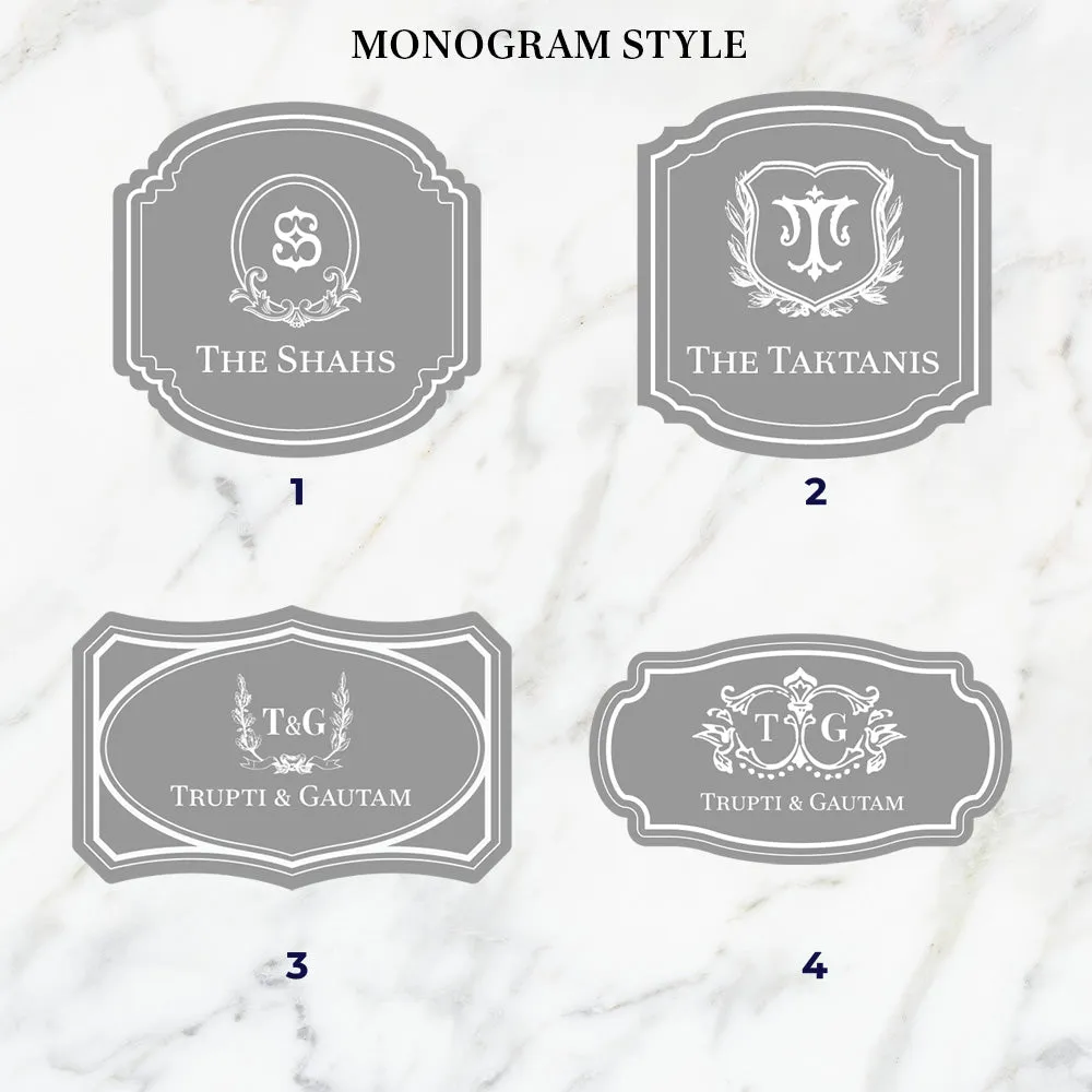 Scarlet Bloom Bag Tag
