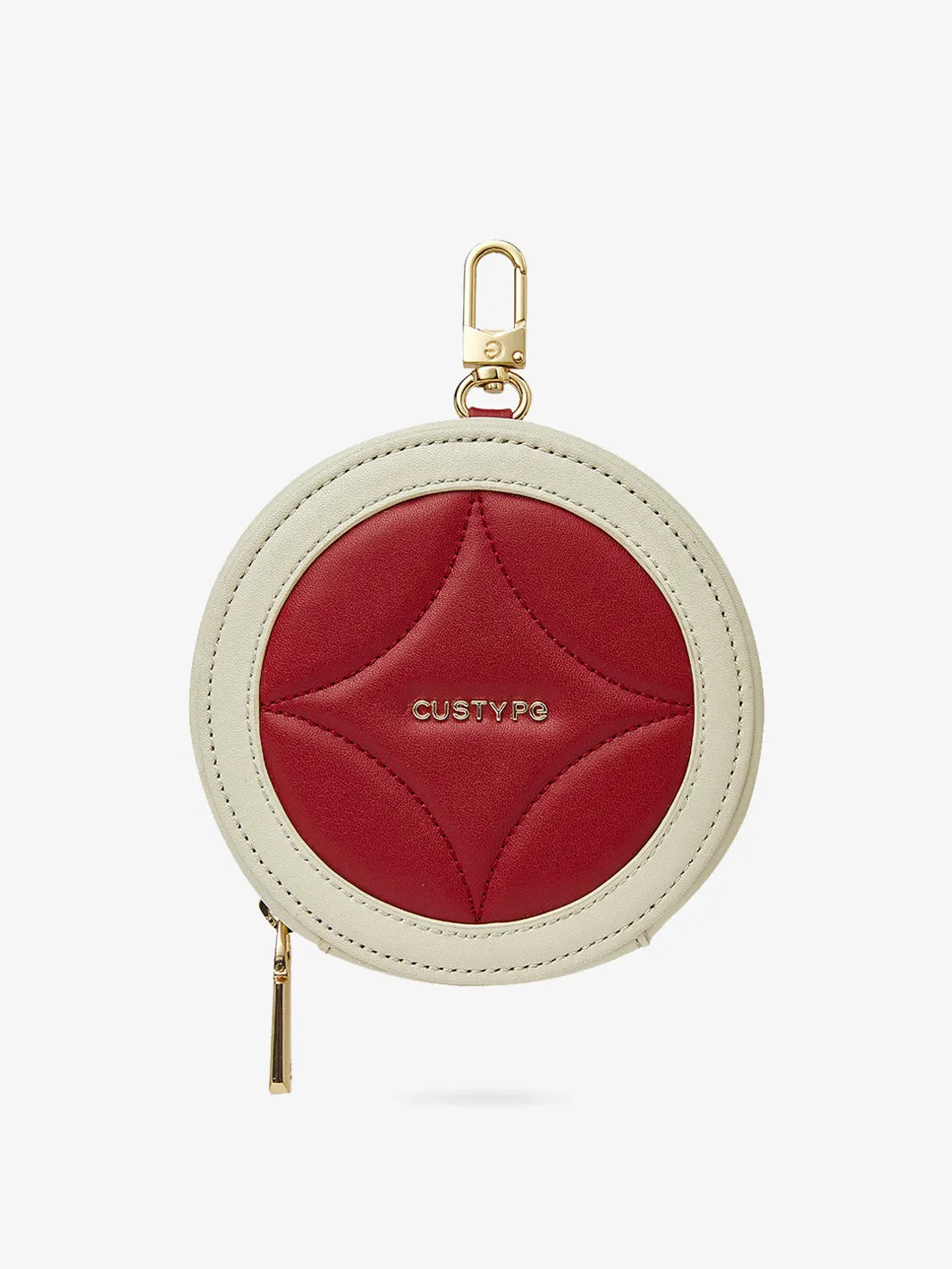 Smooth Splice Round Pouch
