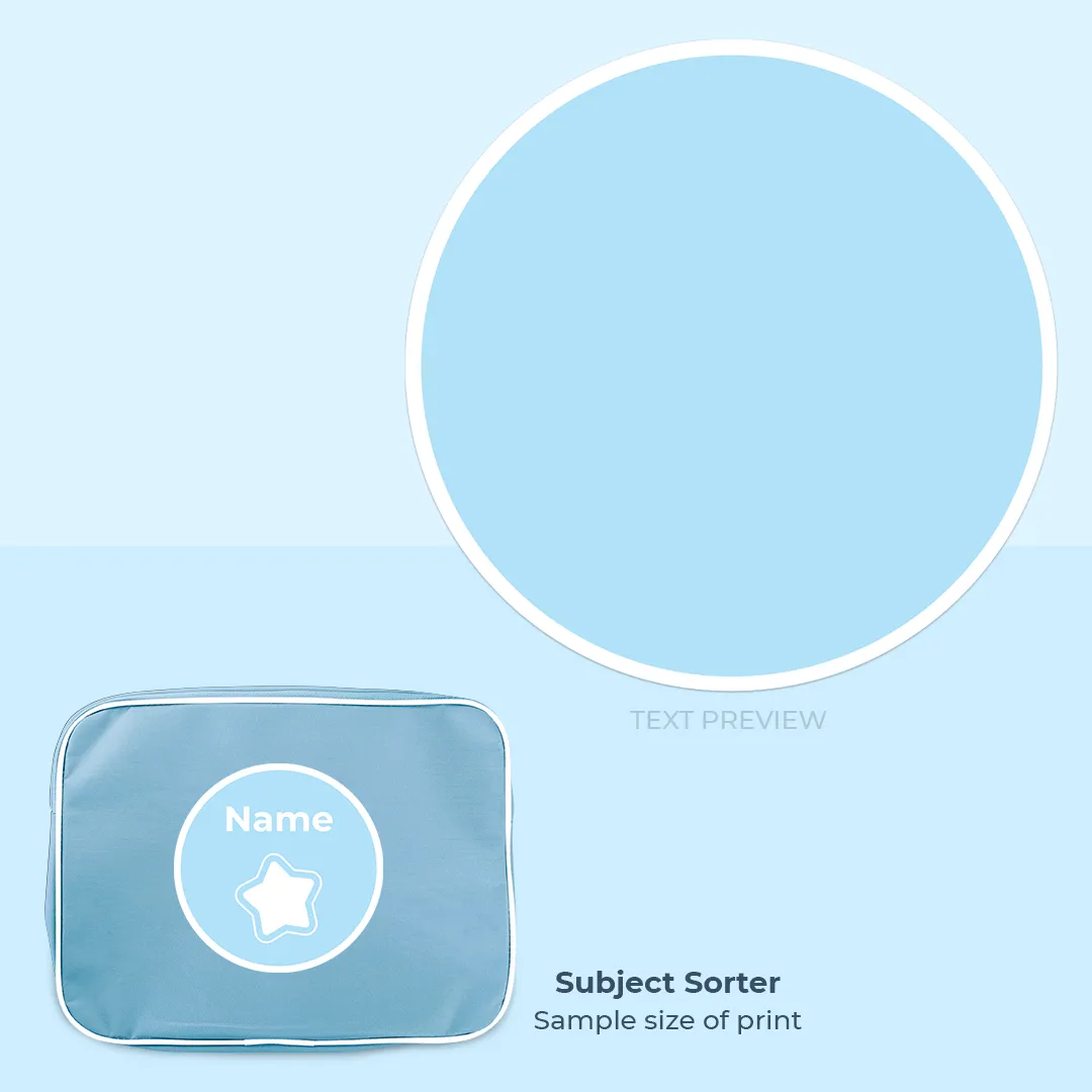 Subject Sorter - Light Blue