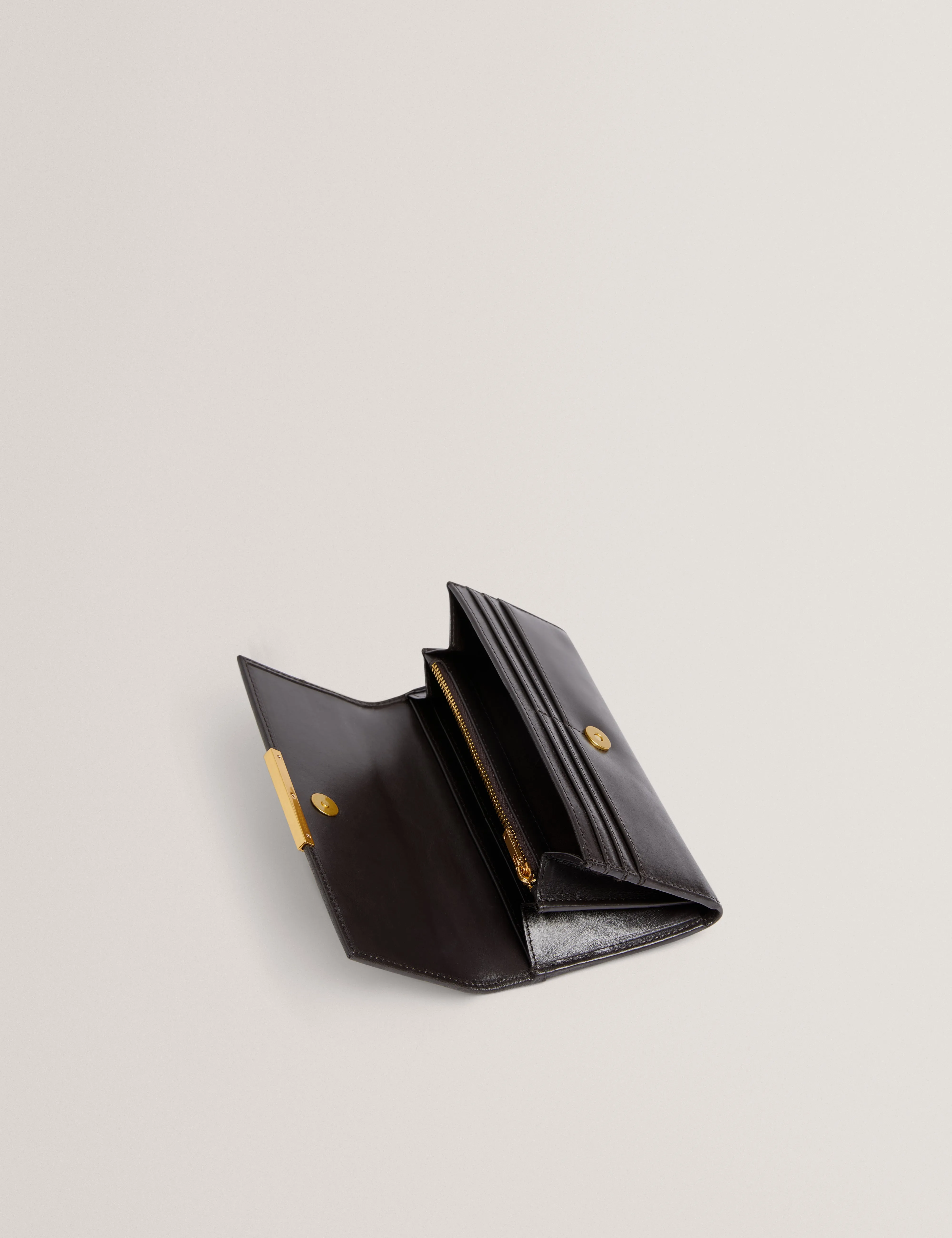 Tasmal Herringbone Canvas Large Bag Brn-Choc