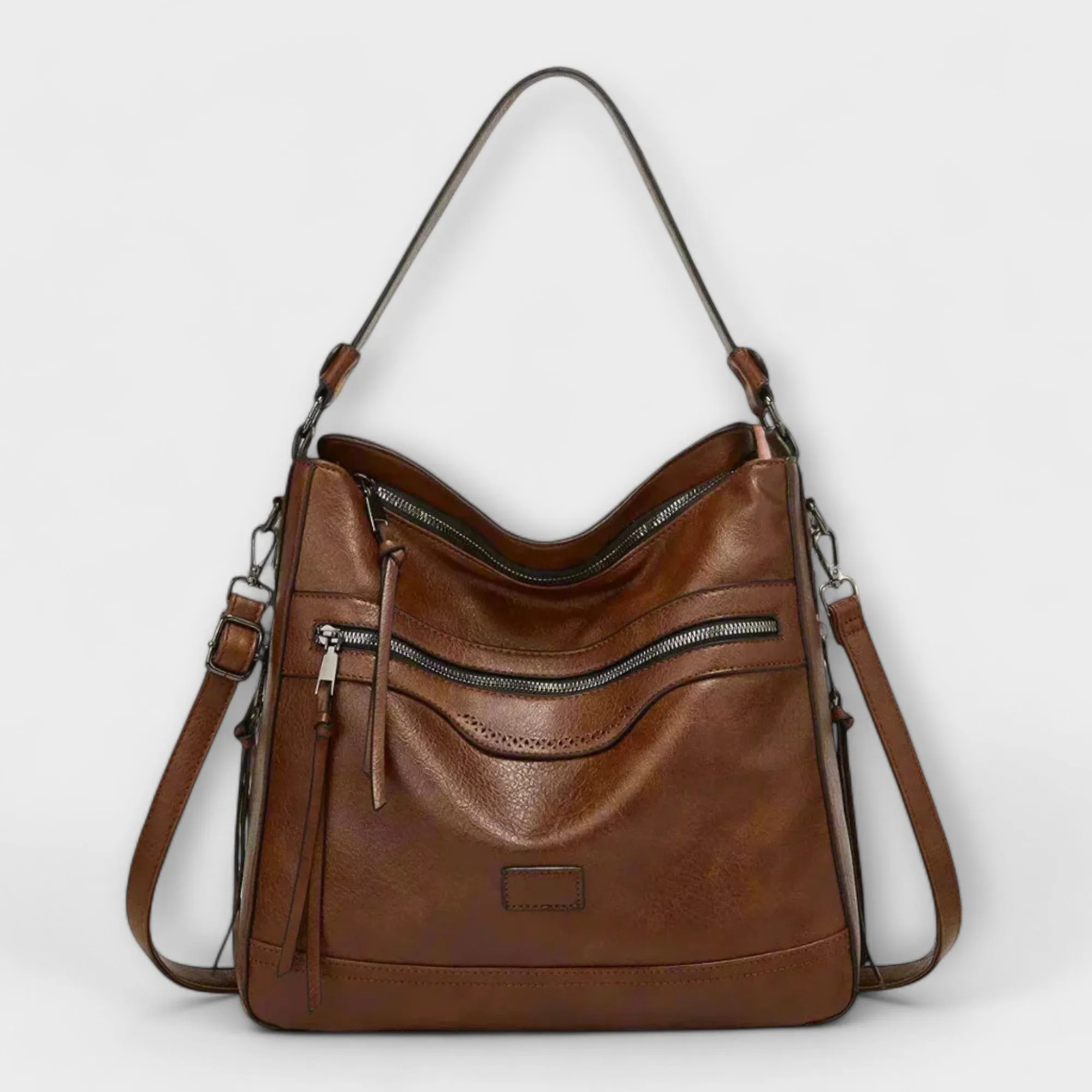 Vintage-Inspired Shoulder Bag