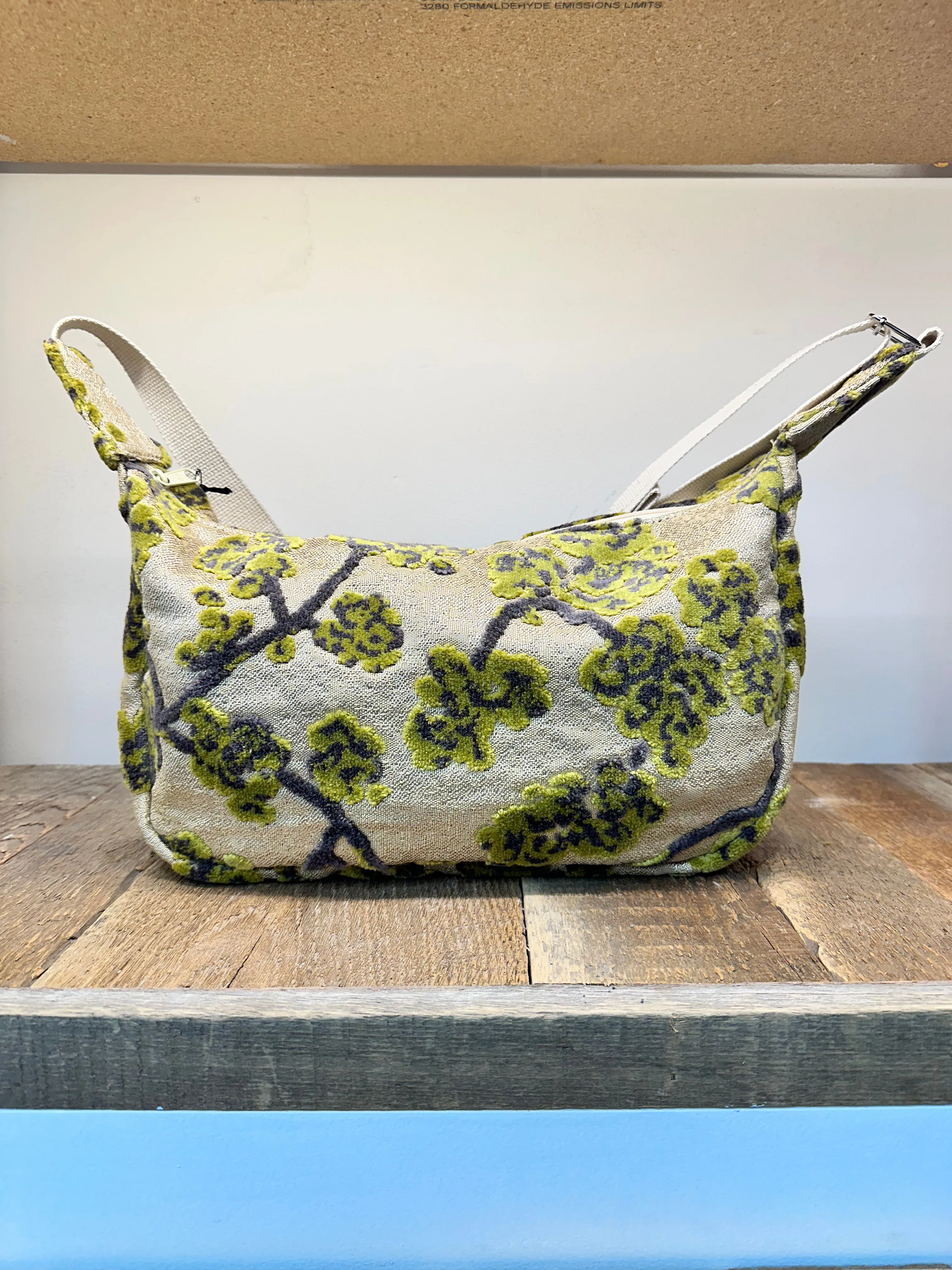 Vintage Velour Swing Bag