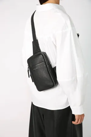 web mini bag / black|silver