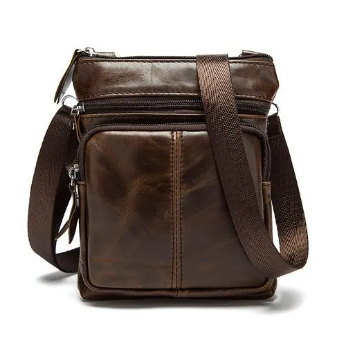 West Louis Crossbody Leather Shoulder Bag