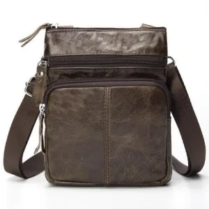 West Louis Crossbody Leather Shoulder Bag
