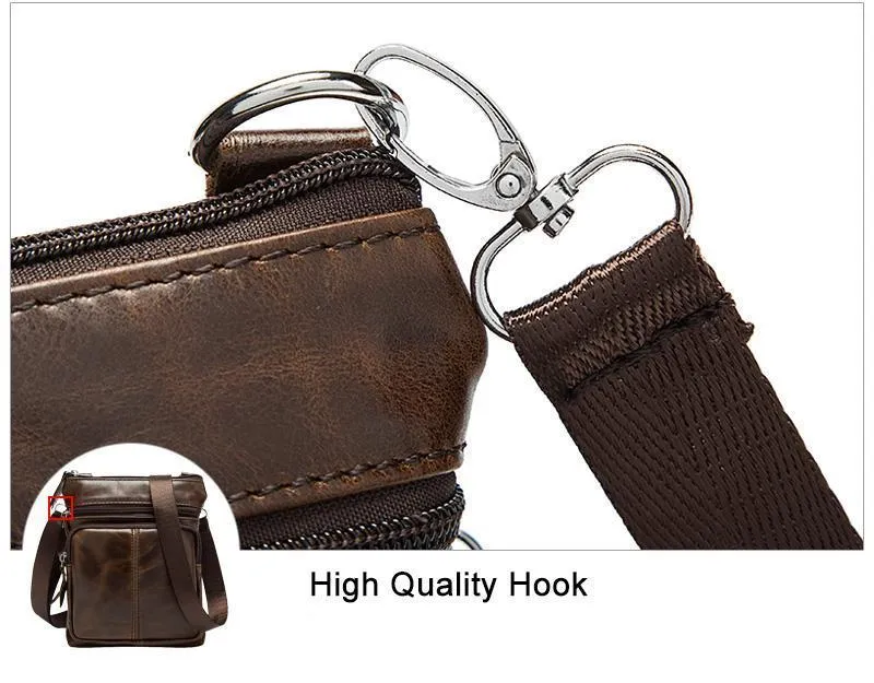 West Louis Crossbody Leather Shoulder Bag