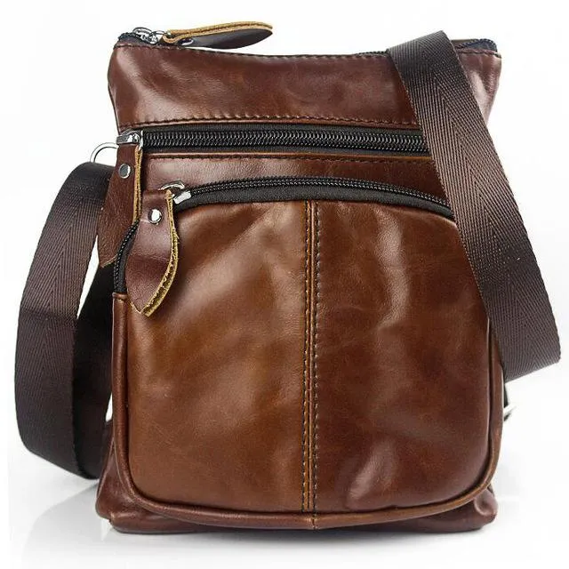 West Louis Crossbody Leather Shoulder Bag
