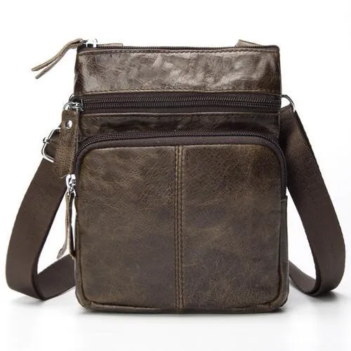 West Louis Crossbody Leather Shoulder Bag