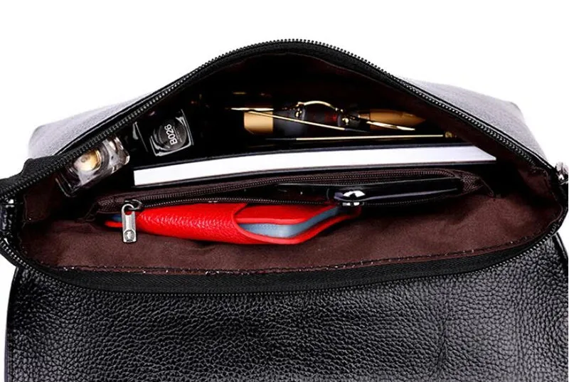 Women PU Leather Crocodile Pattern Shoulder bag
