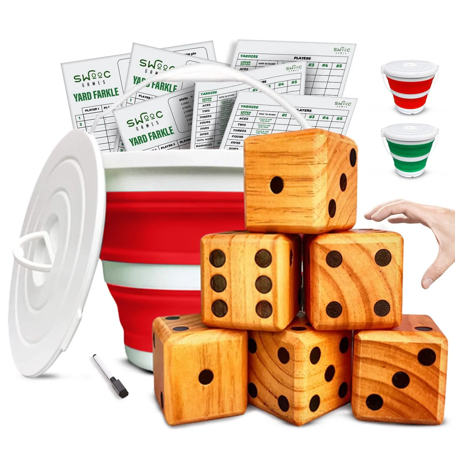 Yardzee, Farkle & 20  Dice Games